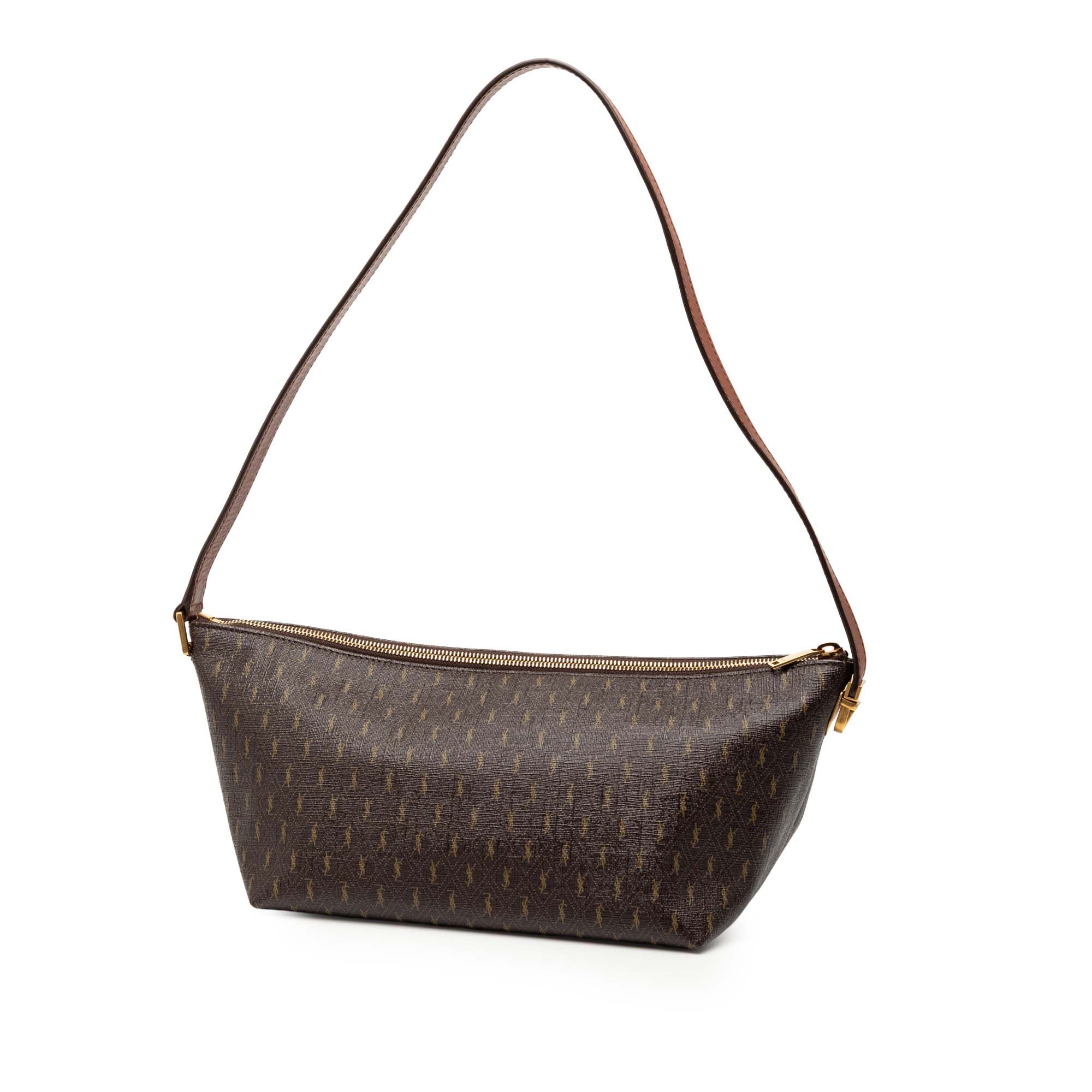 Le Monogramme Coated Canvas Shoulder Bag
