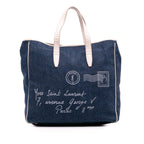 Denim Y Mail Tote