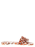 Dolce & Gabbana Bianca Slide Sandal — Red
