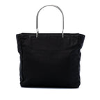 Tessuto Metal Handle Bag