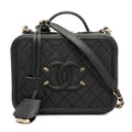 Medium Caviar CC Filigree Vanity Case