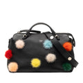 Medium Leather Pompom By The Way Satchel