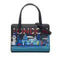 Small Leather London Postal Top Handle Bag
