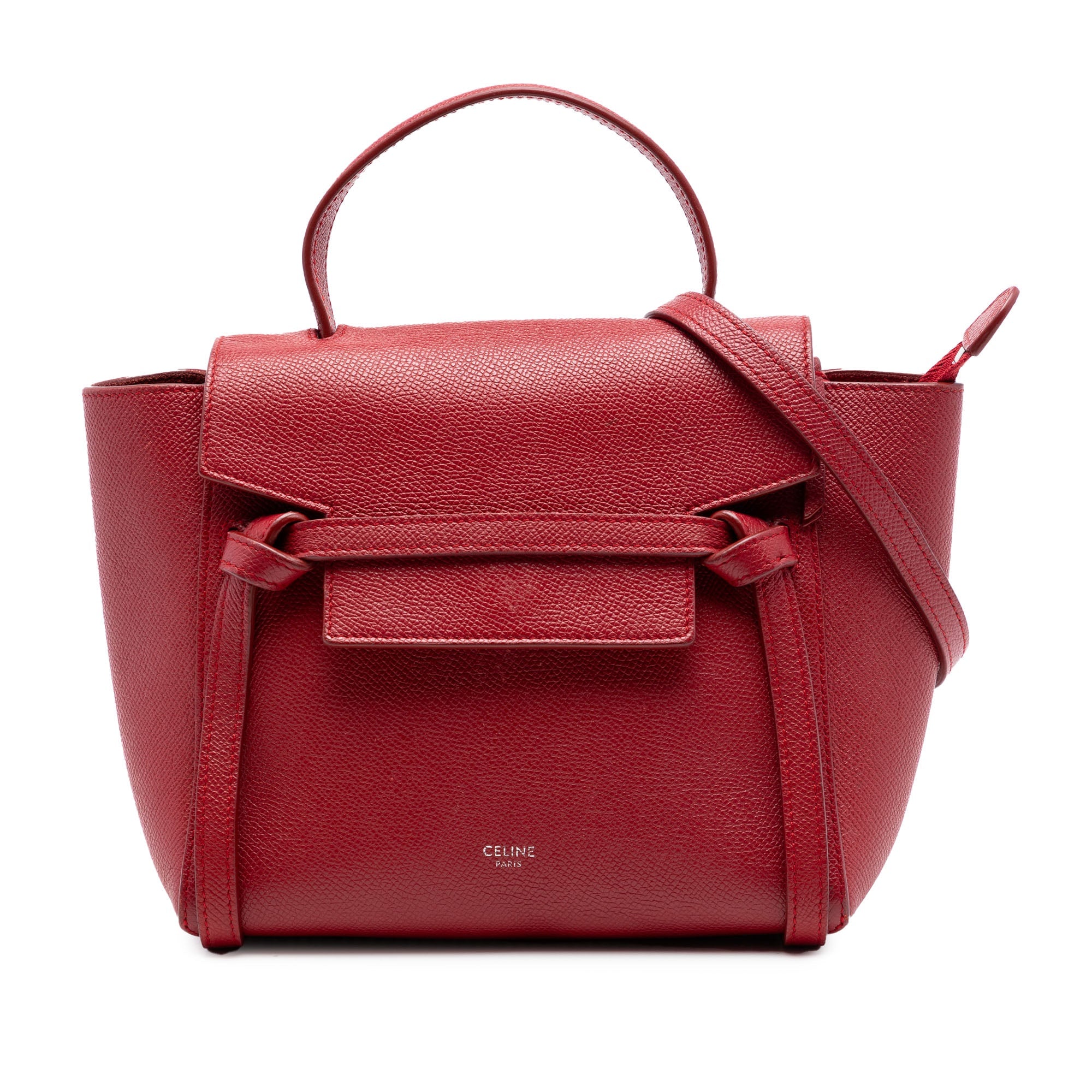 Nano Grained Calfskin Belt Bag
