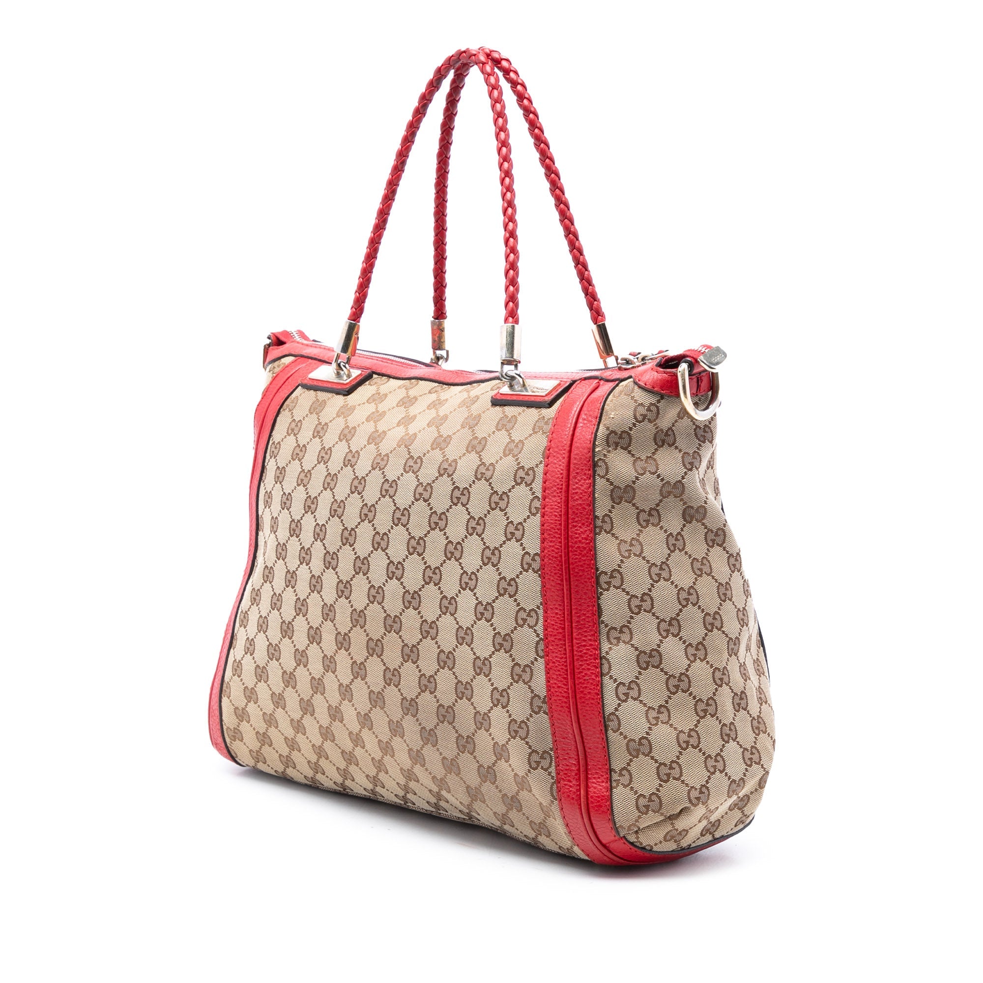 Large GG Canvas Bella Satchel