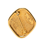 Gold Plated 31 Rue Cambon Diamond Brooch