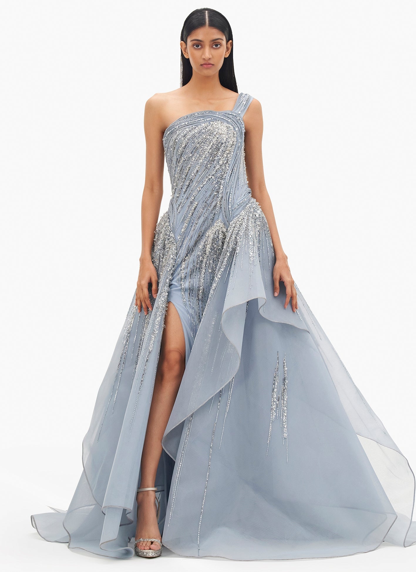 The Celestial Dusk Gown By KYNAH, Luxury Indian Fashion & Bridal Wear