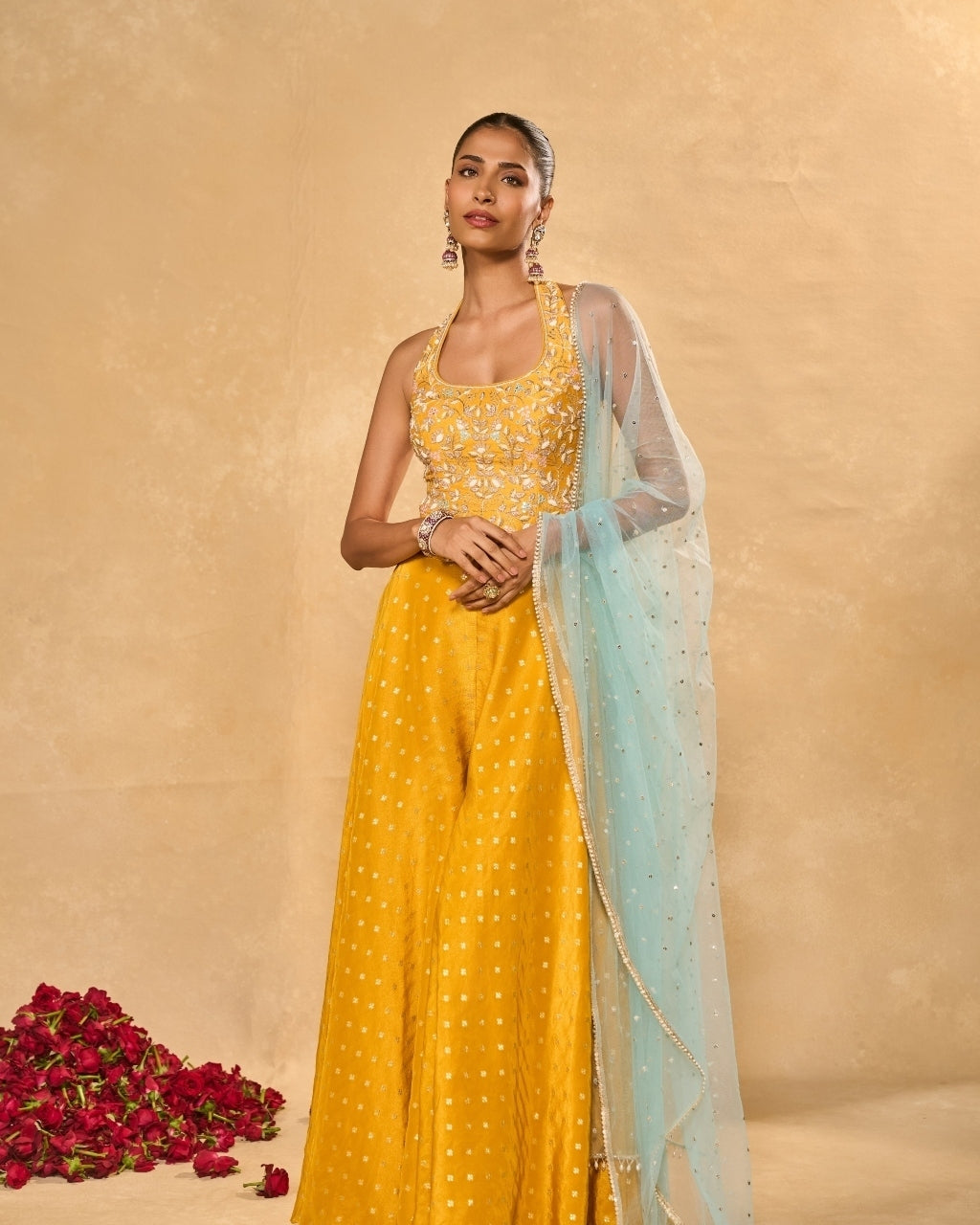 Riz Corset Set By KYNAH, Luxury Indian Fashion & Bridal Wear