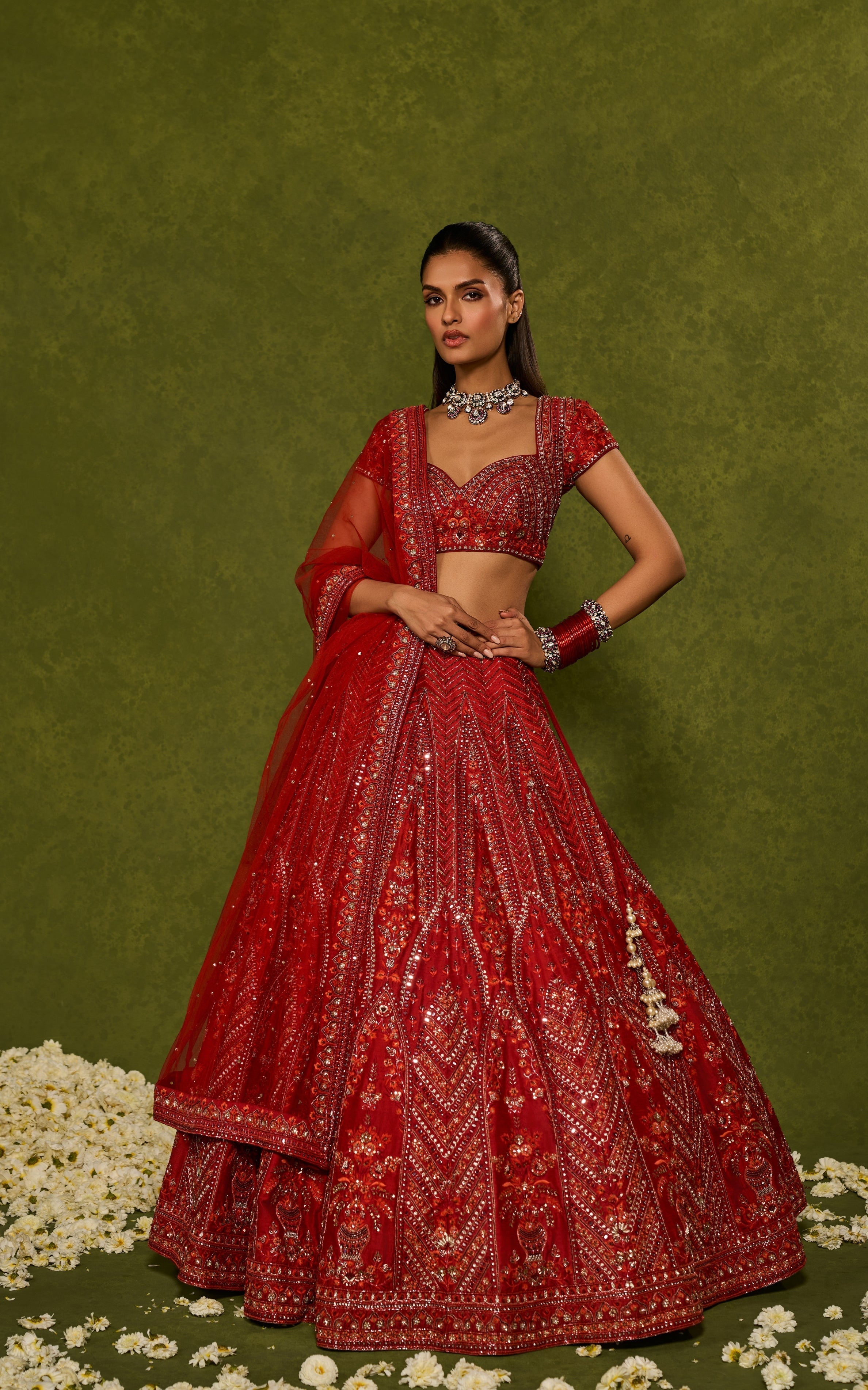 Indira Lehenga Set By KYNAH, Luxury Indian Fashion & Bridal Wear