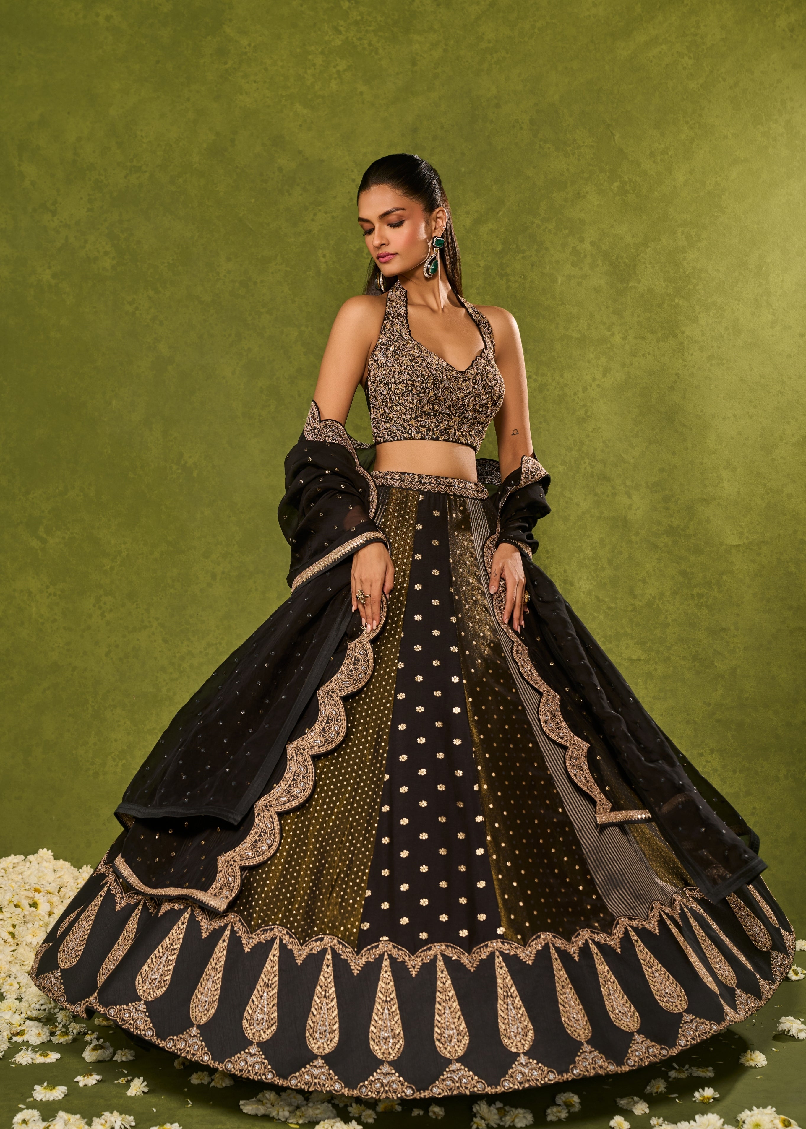 Nandana Lehenga Set By KYNAH, Luxury Indian Fashion & Bridal Wear