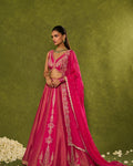 Ambi Brocade Lehenga Set By KYNAH, Luxury Indian Fashion & Bridal Wear