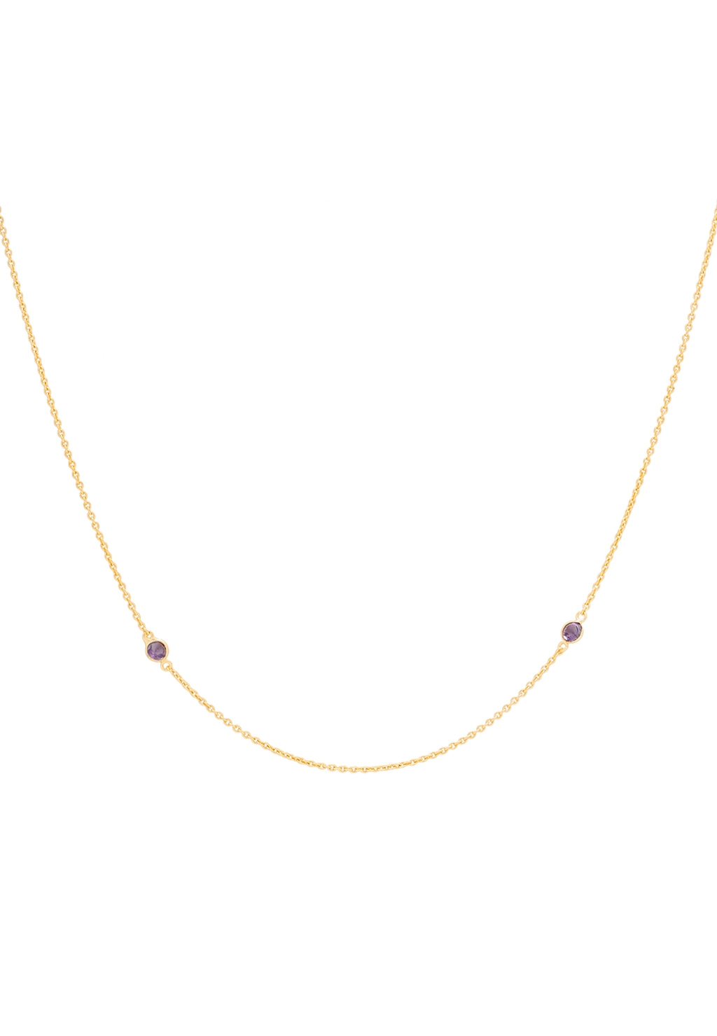 Cadena Birthstone Acuario