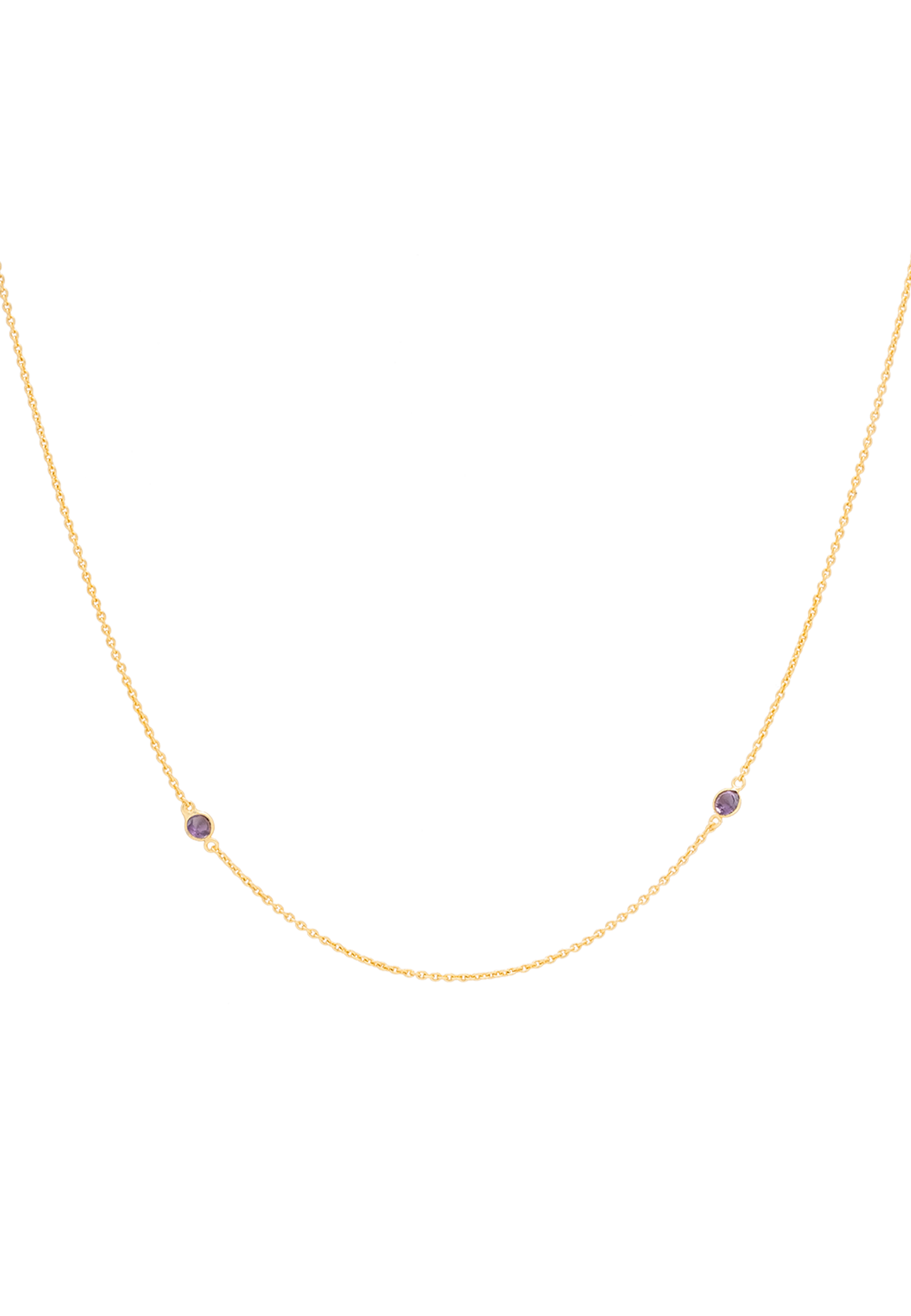 Cadena Birthstone Acuario