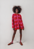CAMISA ZAG | FUCSIA Y ROJO