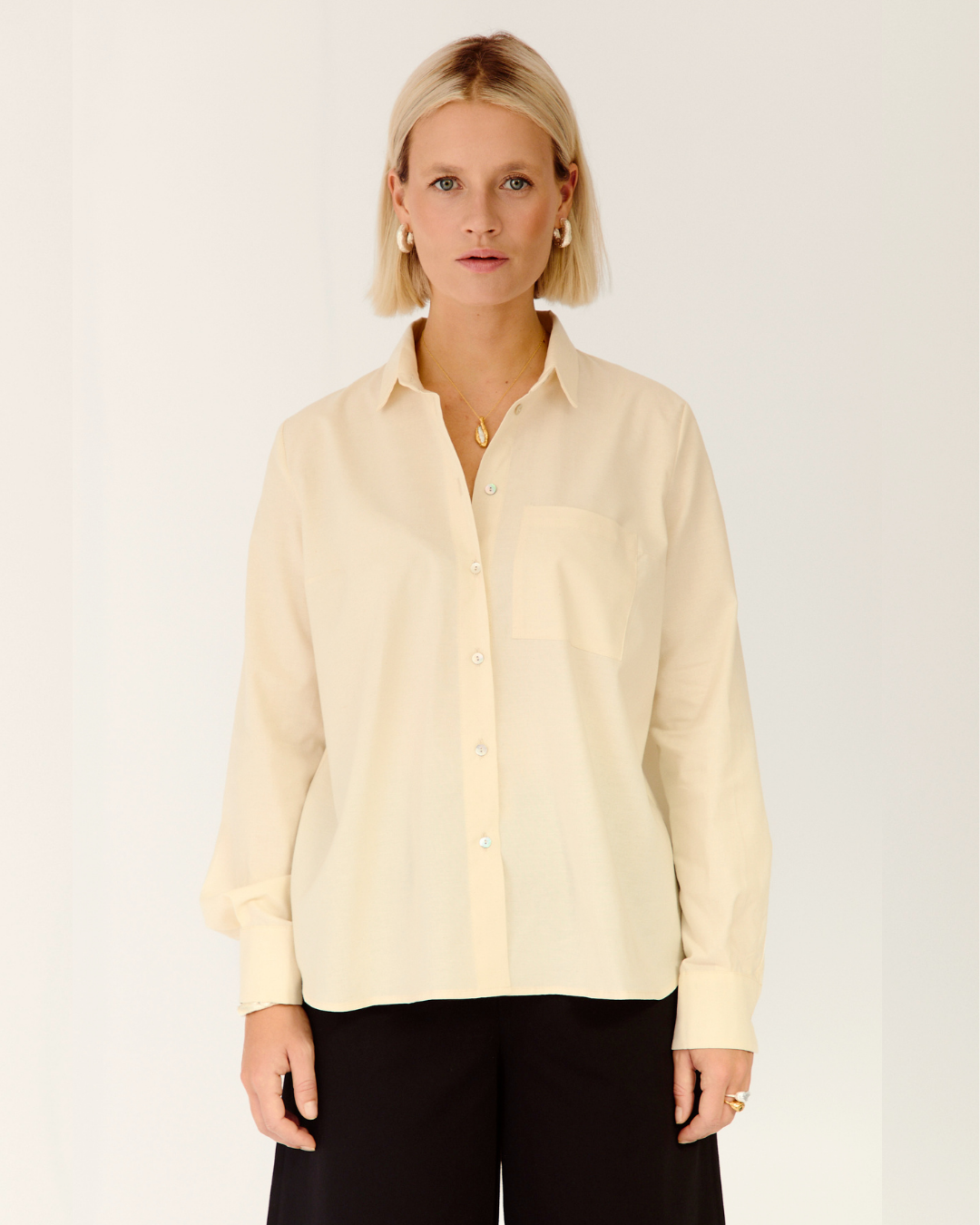 camisa nova large crudo ◎