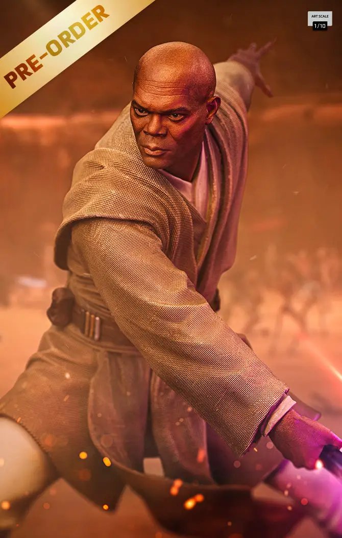Statue Mace Windu - Star Wars - Art Scale 1/10 - Iron Studios