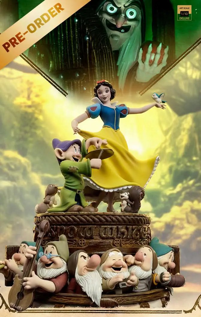 Statue Snow White Deluxe - Snow White and the Seven Dwarves - Art Scale 1/10 - Iron Studios