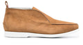 Kiton Goatskin Slip-On Boot — Tan