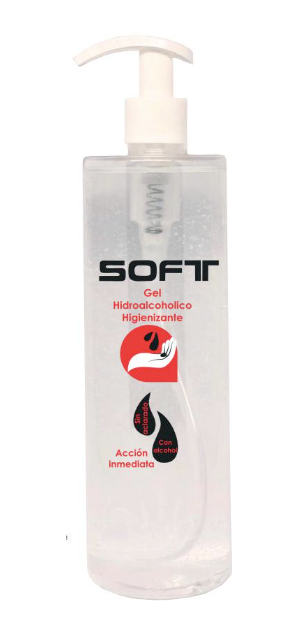 Gel Hidroalcohólico Soft 500 Ml.