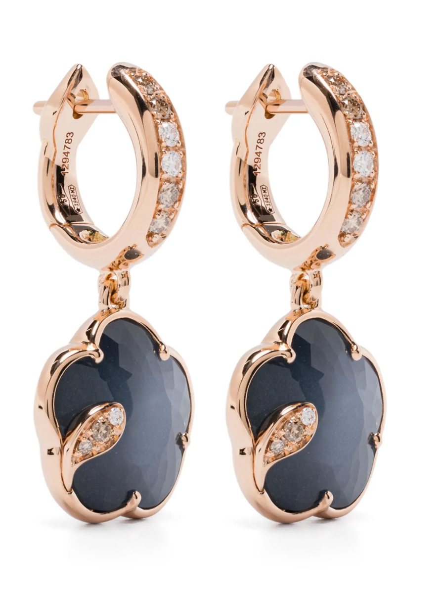 Pasquale Bruni Petit Joli Lunaire Earrings — Rose Gold
