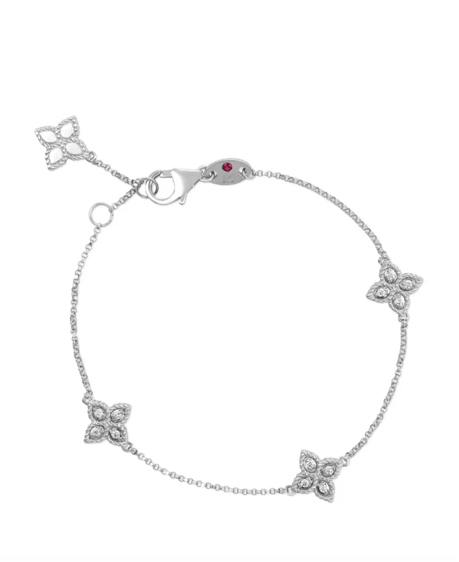 Roberto Coin Princess Flower Bracelet — Silver