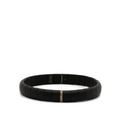 Roberto Demeglio 18kt Rose Gold Brown Diamond Pavé Bracelet — Black