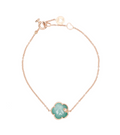 Pasquale Bruni Rose Gold and Green Agate Bracelet — Rose Gold