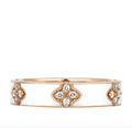 Roberto Coin Diamond-Set Floral Ring — rose gold