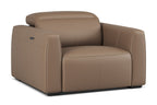 Carmen Leather Recliner Accent Chair