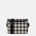 Carryall Convertible Pram Caddy - Black Gingham