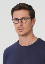 KREWE CARSON | Matte Blue Steel