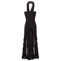 Shawl-Collared Catsuit