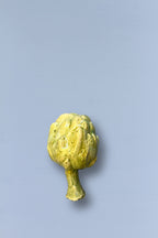 Alcachofa réplica de cerámica esmaltada