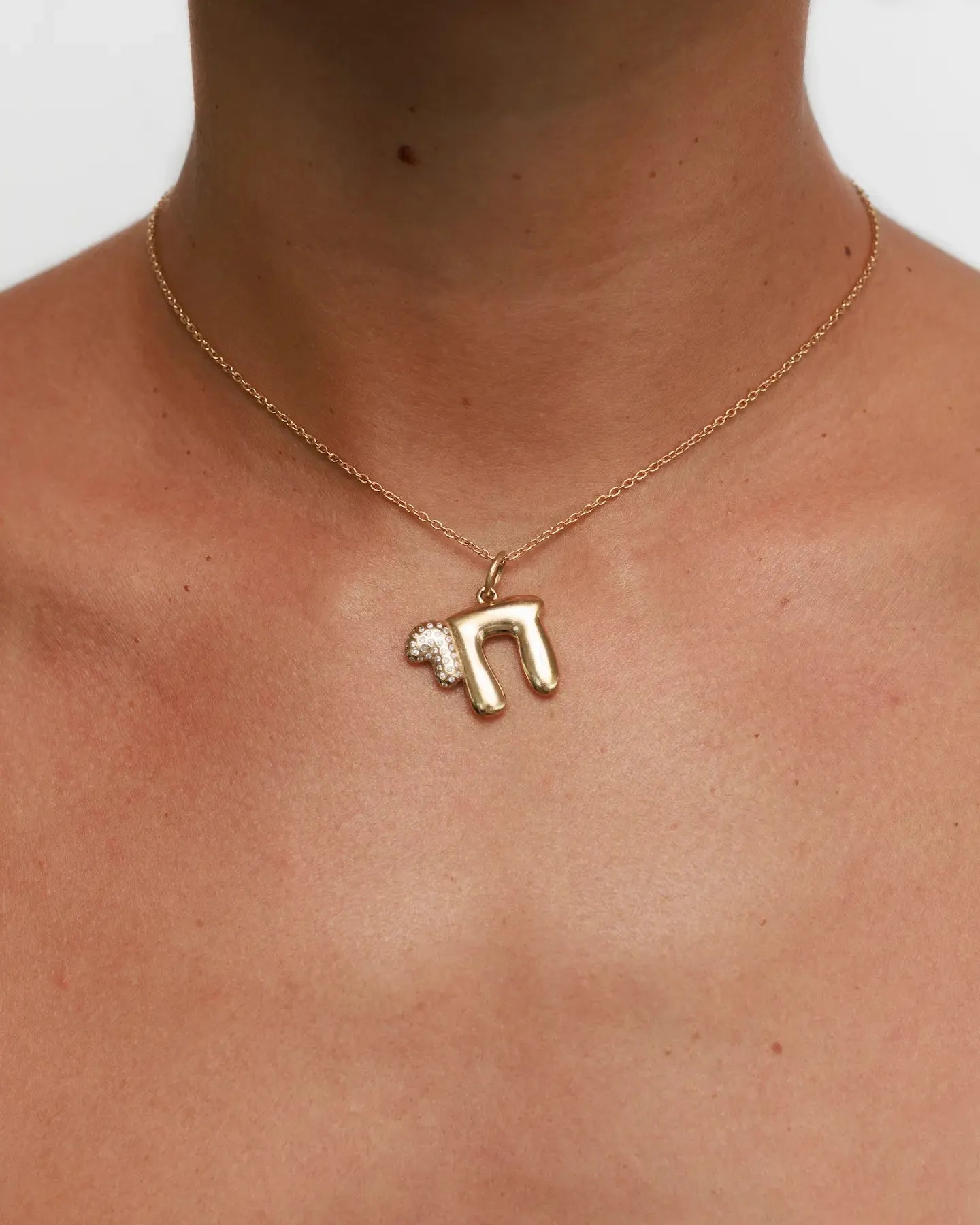 Chai Necklace in Gold