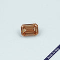 Champagne Emerald Cut Lab Grown Diamond