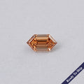 Champagne Step Cut Dutch Marquise Lab Diamond