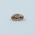 Champagne Old Mine Moval Cut Lab Diamond