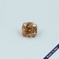 Champagne Square Old Mine Cushion Cut Loose Diamond