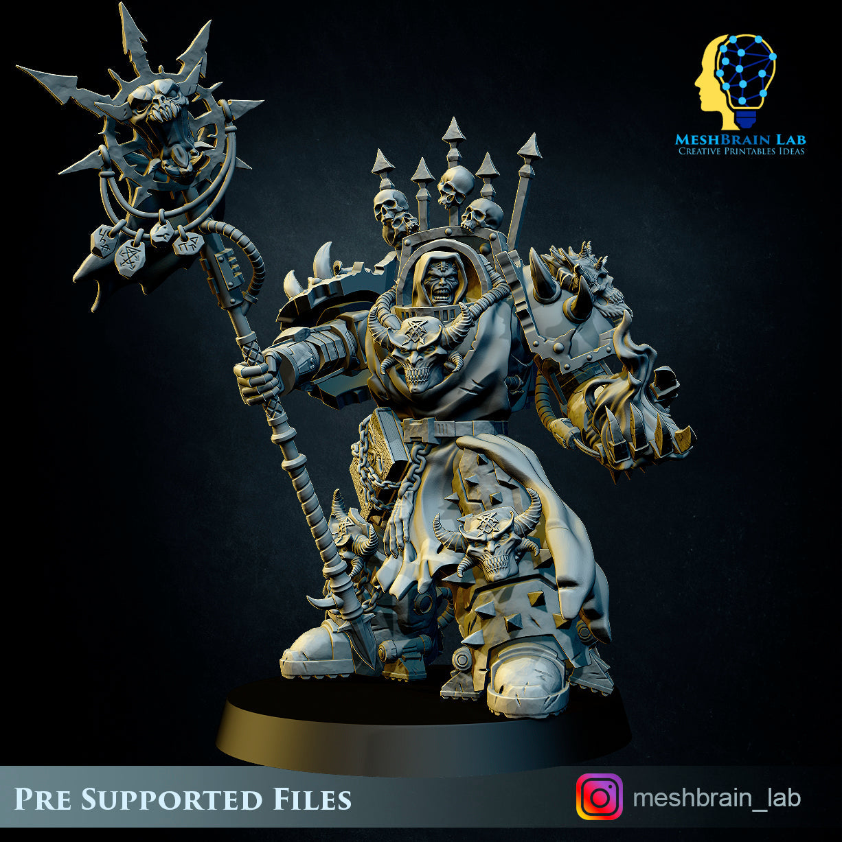 Chaos Terminator Sorcerer, MeshBrain Lab
