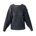 Knit Top | Charcoal