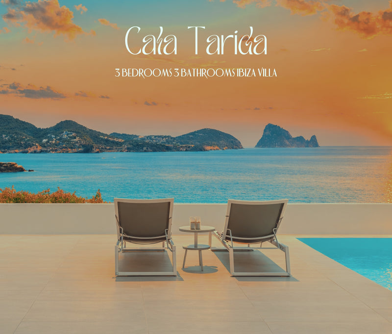 Charming & Spacious Ibiza Villa with Front-Row Views of the Iconic Es Vedrà near Cala Tarida