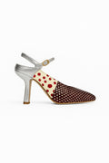 Dries Van Noten Python-Printed Calfskin Pump — Multicolor