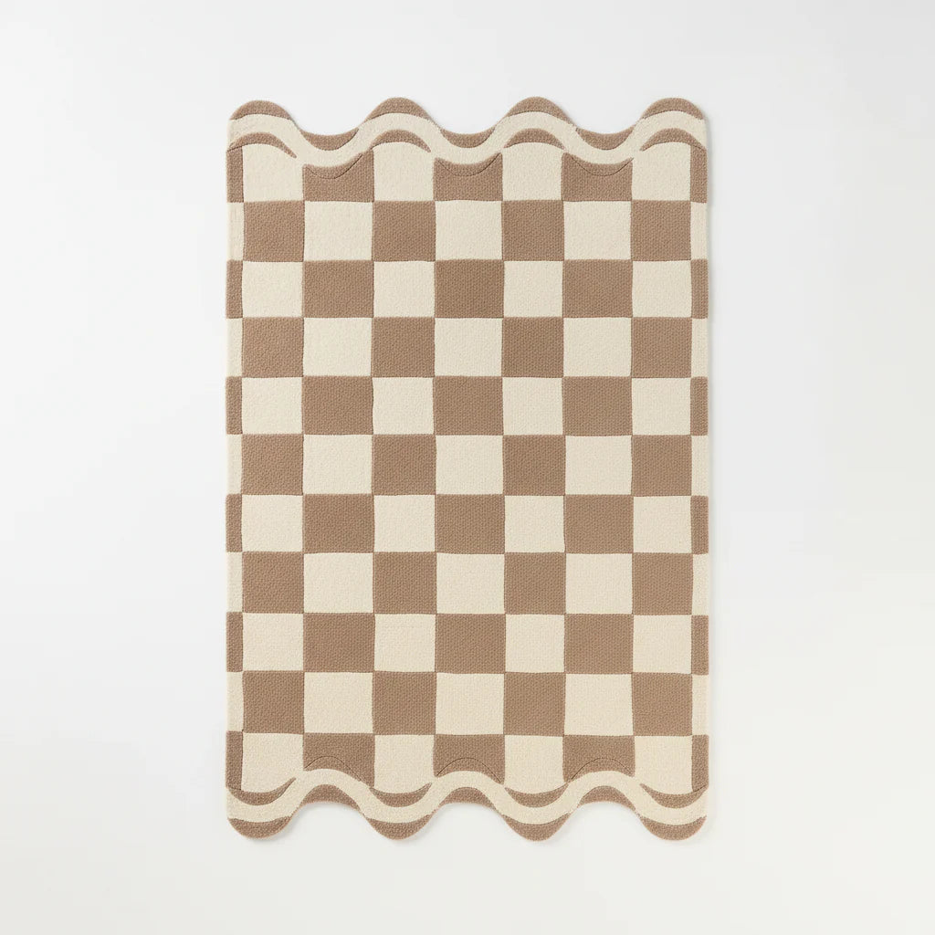 Classic Scallop Hand Tufted Wool Rug