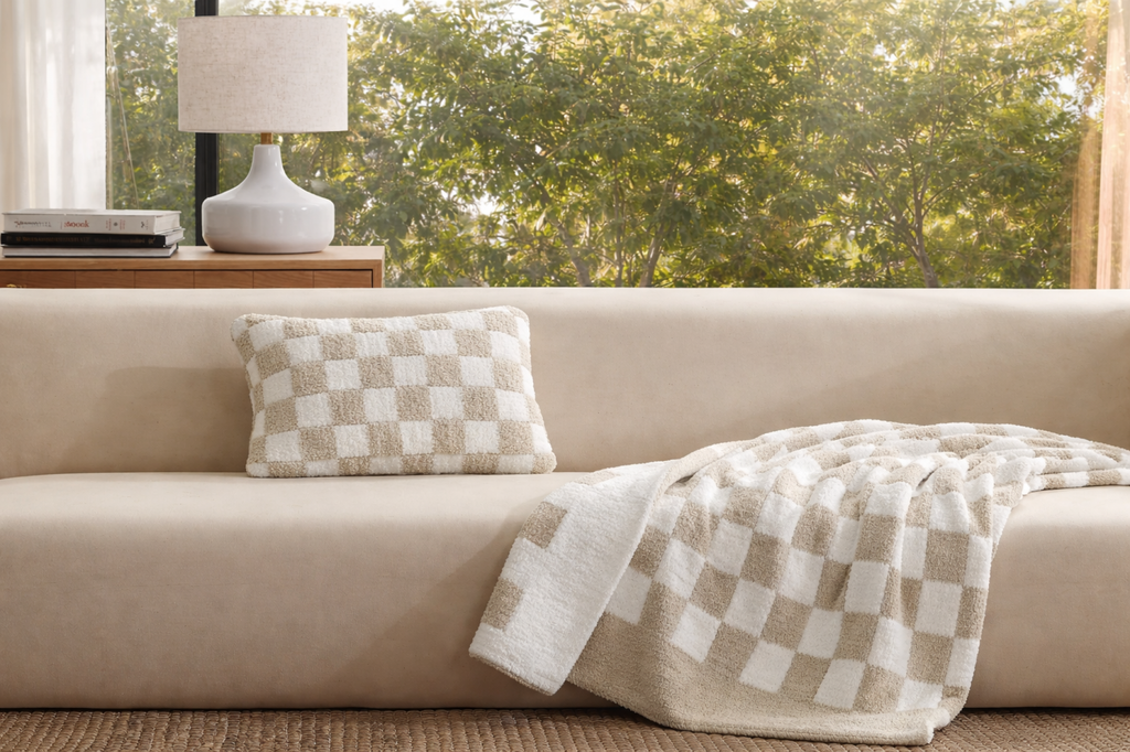 Checkerboard Mini Pillow