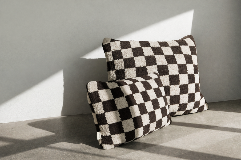 Checkerboard Throw Pillow