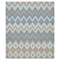 Chevron Pattern Fusion Hand Tufted Rug