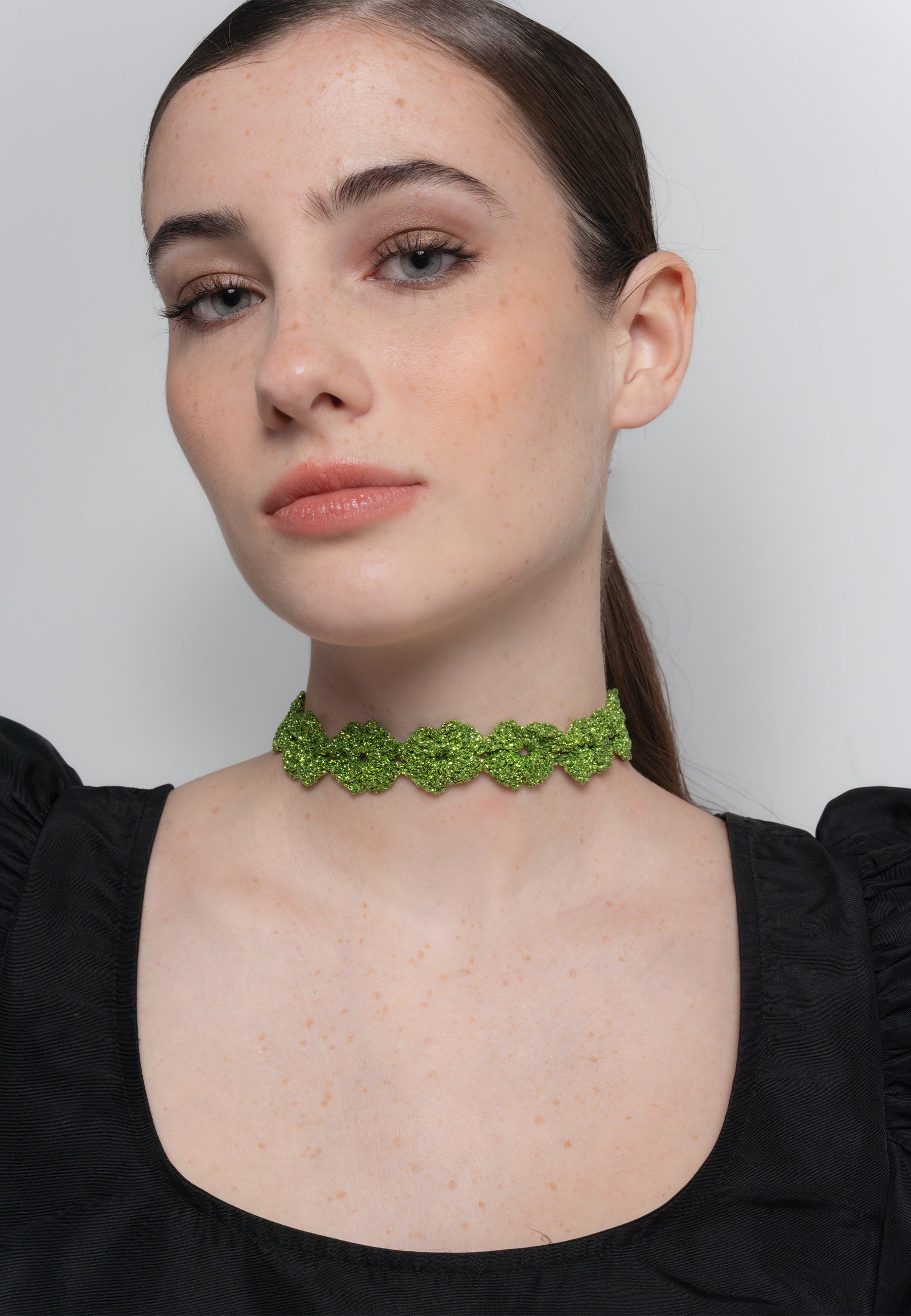 Choker Clover Gertrudis Verde