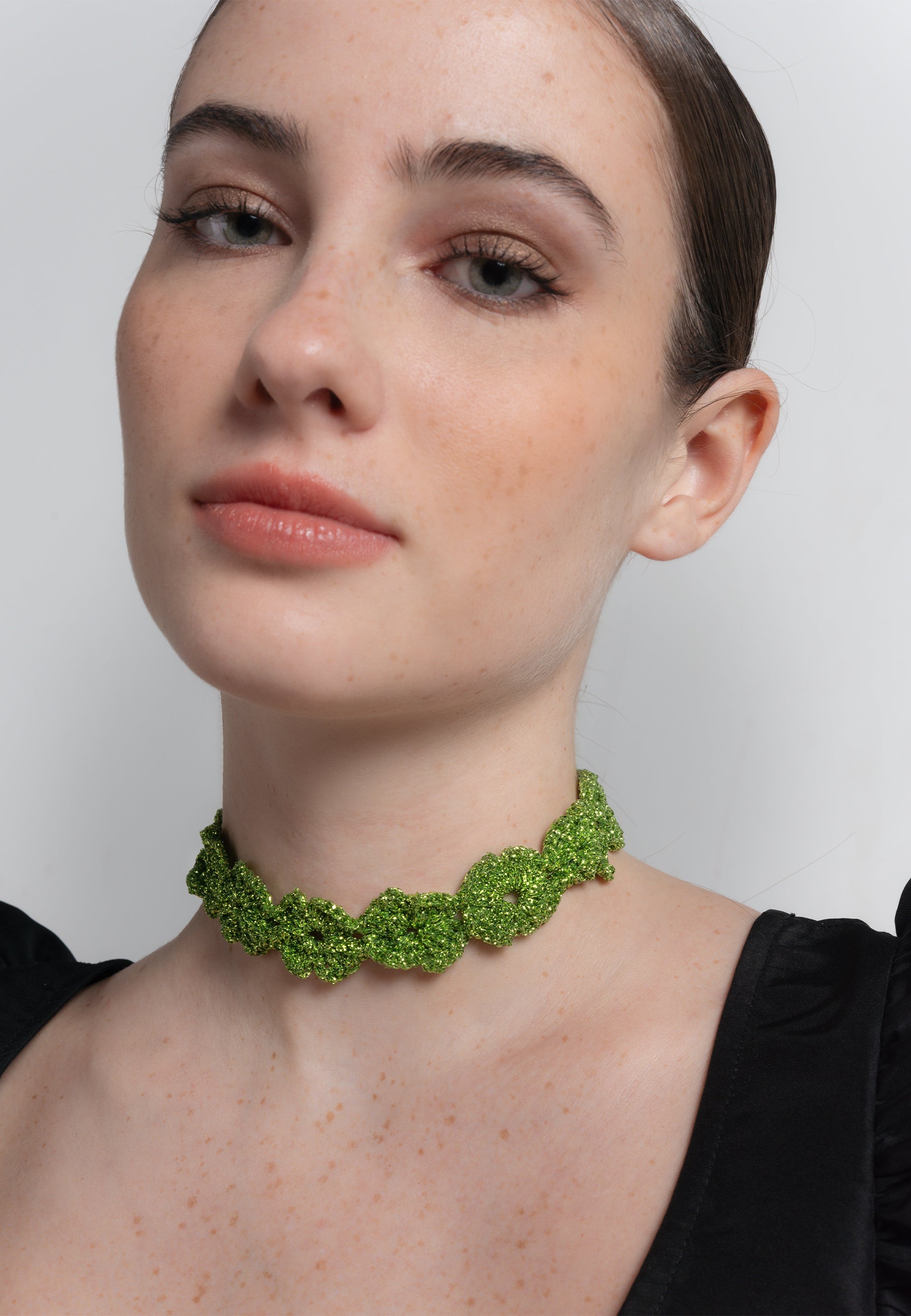 Choker Clover Gertrudis Verde