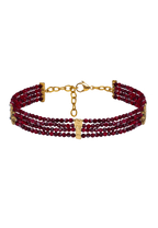 Choker Liliana Granate
