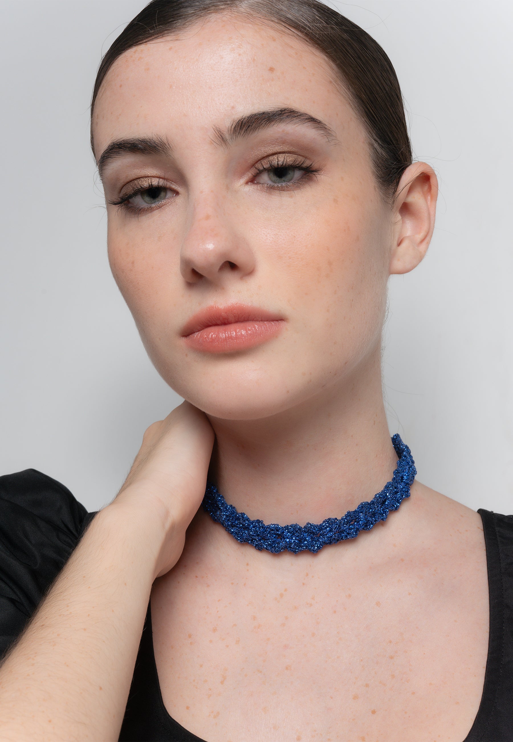 Choker Spike Pitiusas Azul
